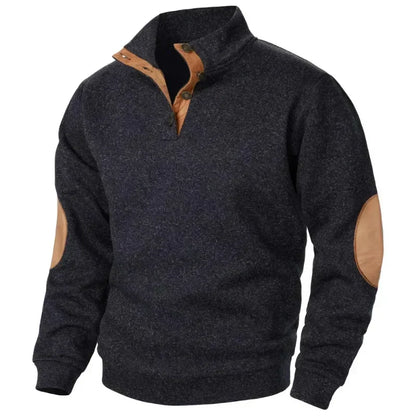 Men's V-Neck Sweatshirt Casual Outdoor