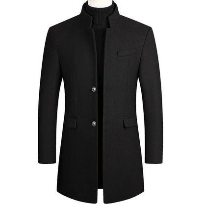 Alexander Men's Formal Long Coat Timeless Elegance