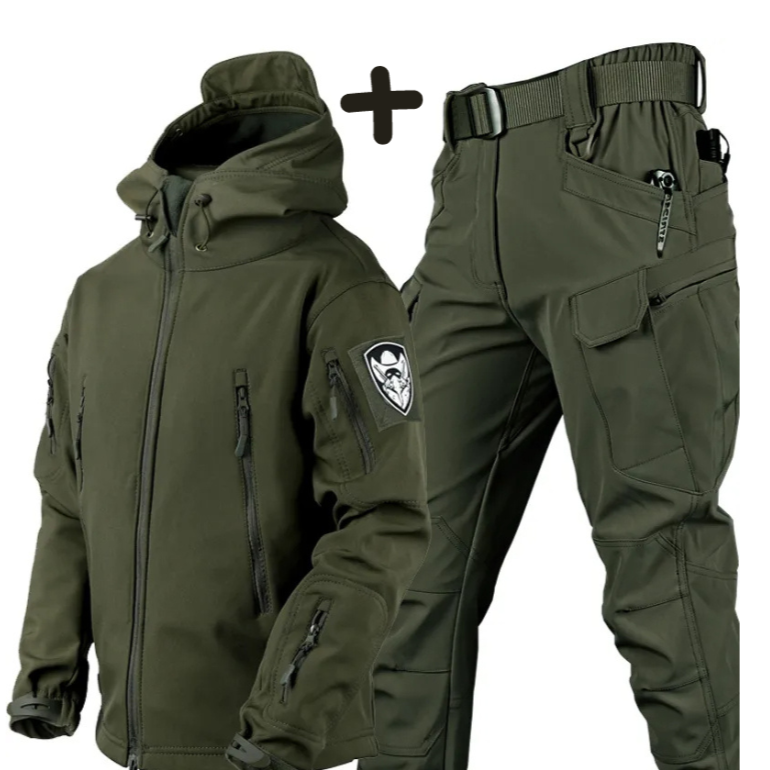 Men's Hooded Activewear Set - VibreMode