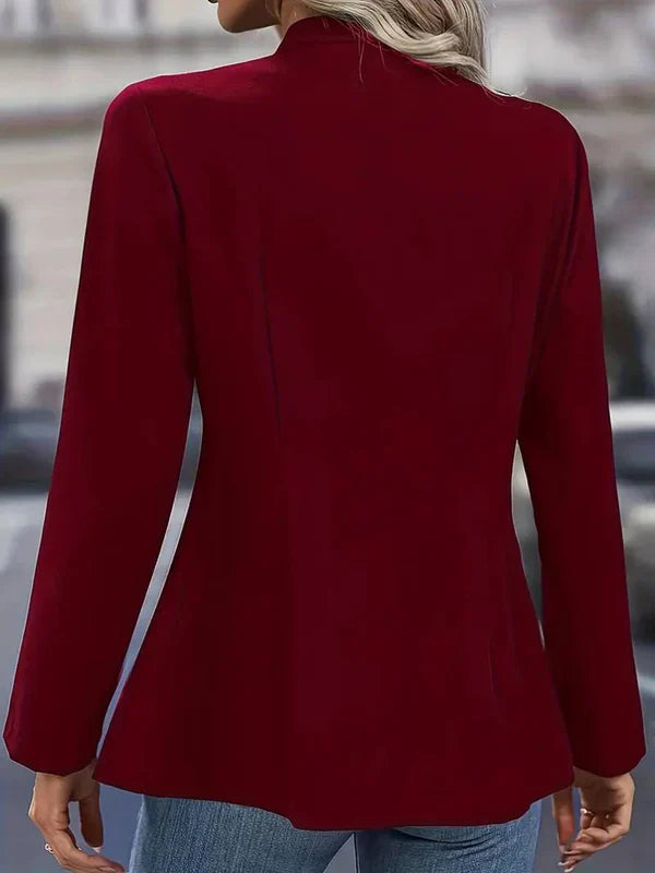 Image of Blair | Women's Long Sleeve Military Button-Down Blouse