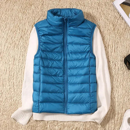 Women's Windbreaker Bodywarmer Zip Front