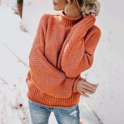 Women's Knit Sweater Uniform Texture - VibreMode