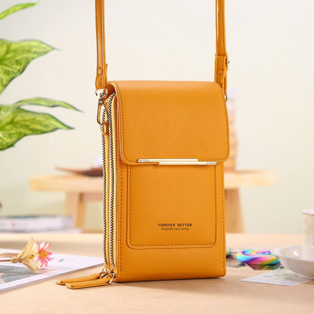 Shoulder Bag With Twist Design