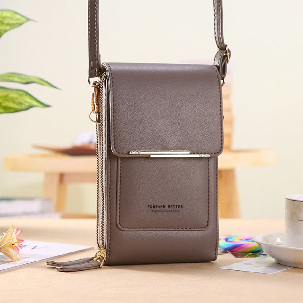 Shoulder Bag With Twist Design