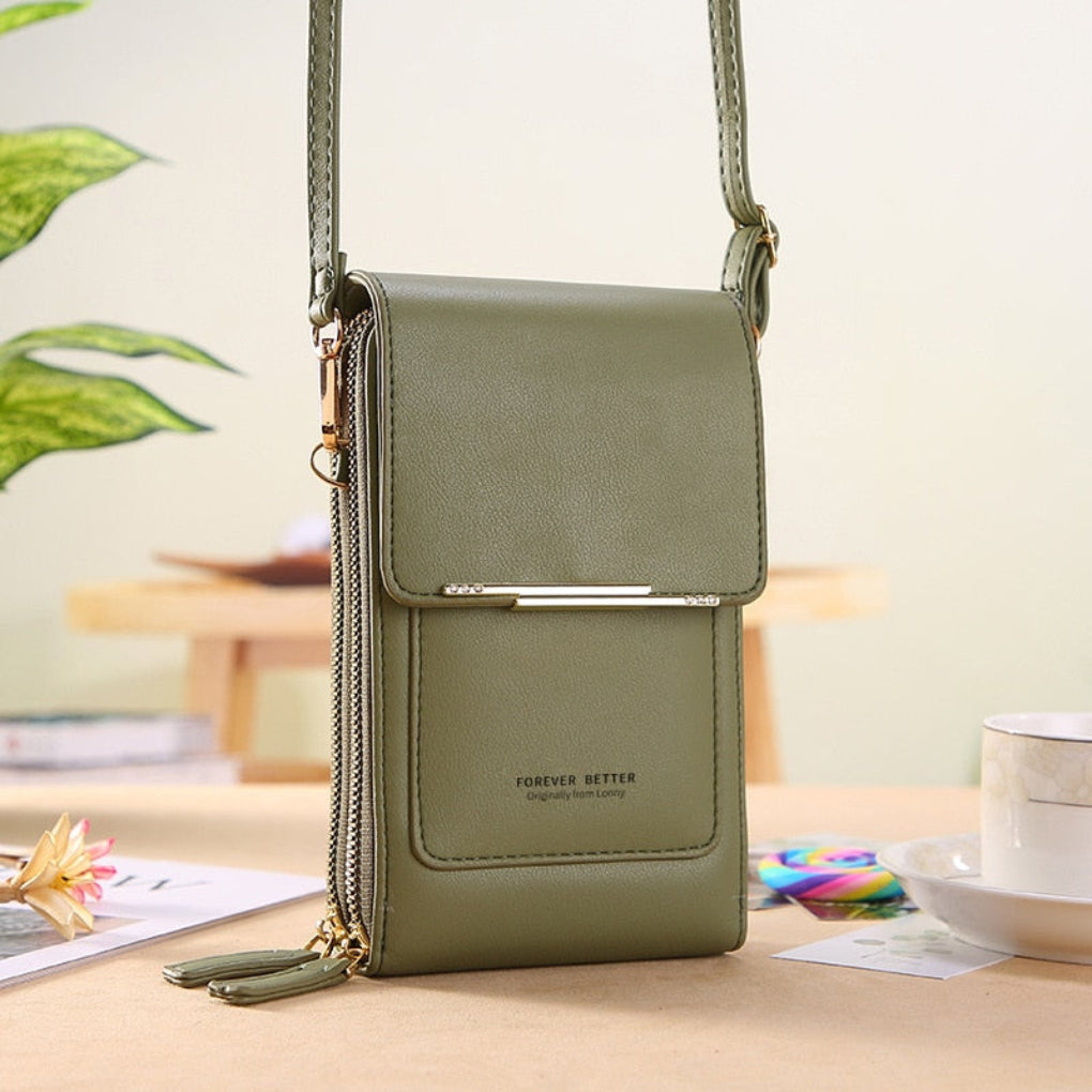 Shoulder Bag With Twist Design
