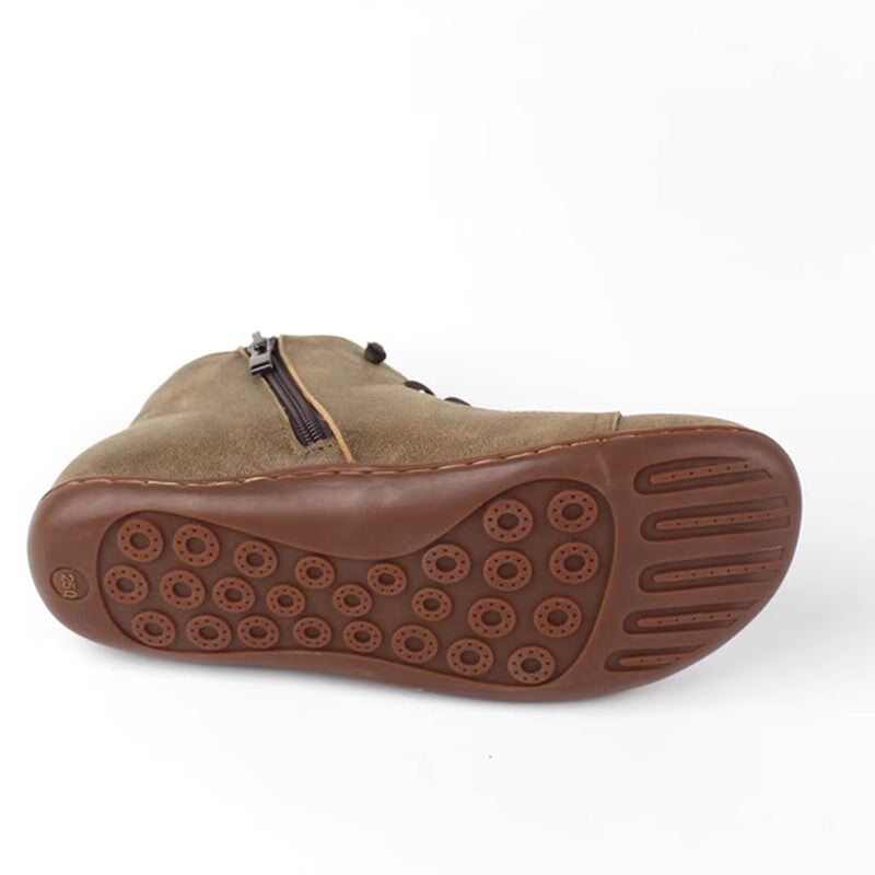 Women's Zip Boots Comfortable Everyday Style