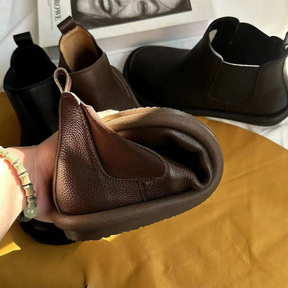 Women's Flat Slip On Boots