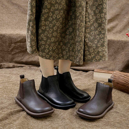 Women's Flat Slip On Boots