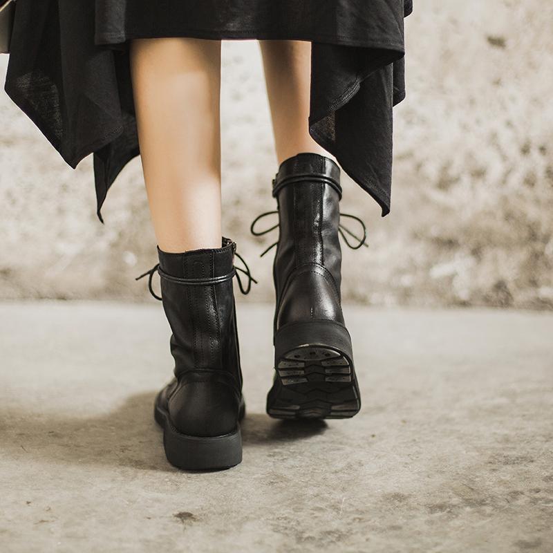 Women's Ankle Boots Leather Sophisticated