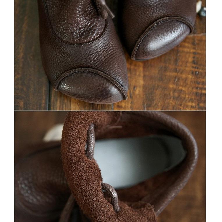 Women's Flat Lace-Up Ankle Boots