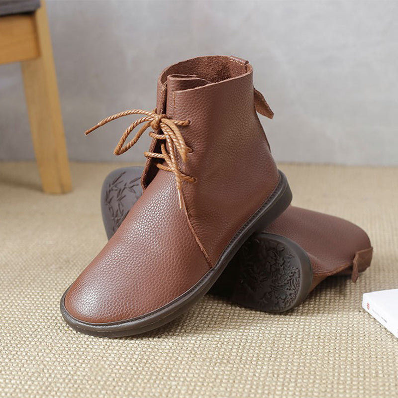 Women's Lace Boots Warm Classic