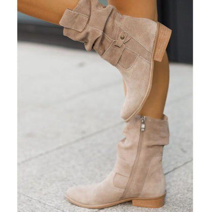 Eileen Women's Ankle Boots Zipper Closure