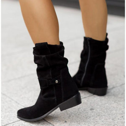 Eileen Women's Ankle Boots Zipper Closure