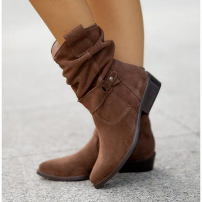 Eileen Women's Ankle Boots Zipper Closure