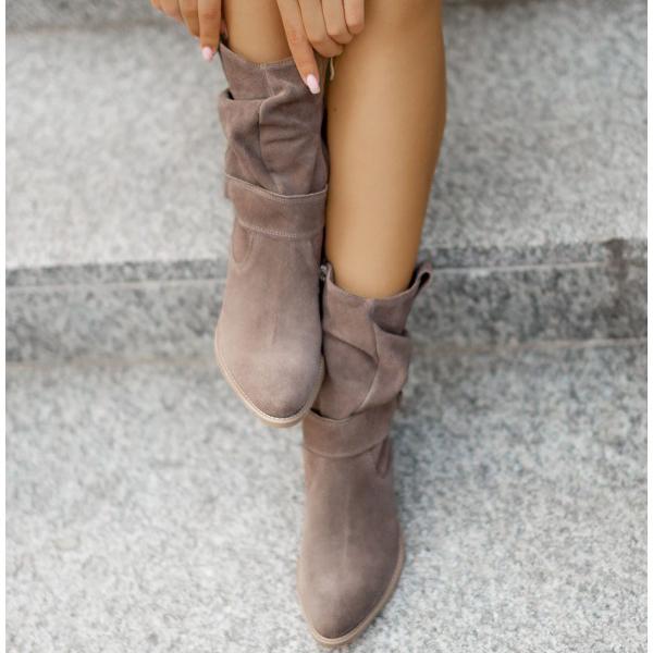 Eileen Women's Ankle Boots Zipper Closure
