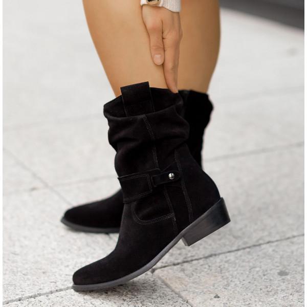 Eileen Women's Ankle Boots Zipper Closure