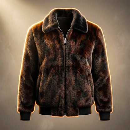 Luxury Genuine Fur Winter Coat - VibreMode