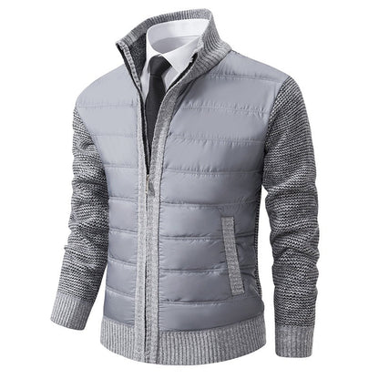 Men's Padded Full Zip Jacket - VibreMode