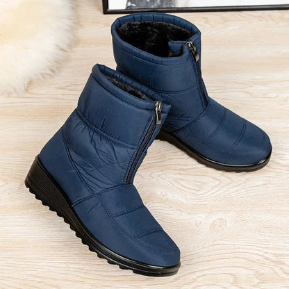 Women's Quilted Mid Calf Boots