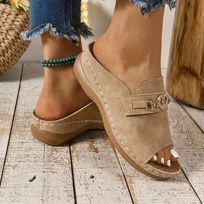 Women's Flat Adjustable Sandals