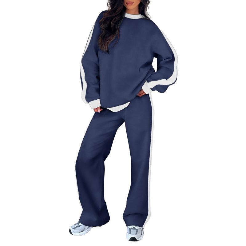 Women's Crew Neck Sweatshirt Set