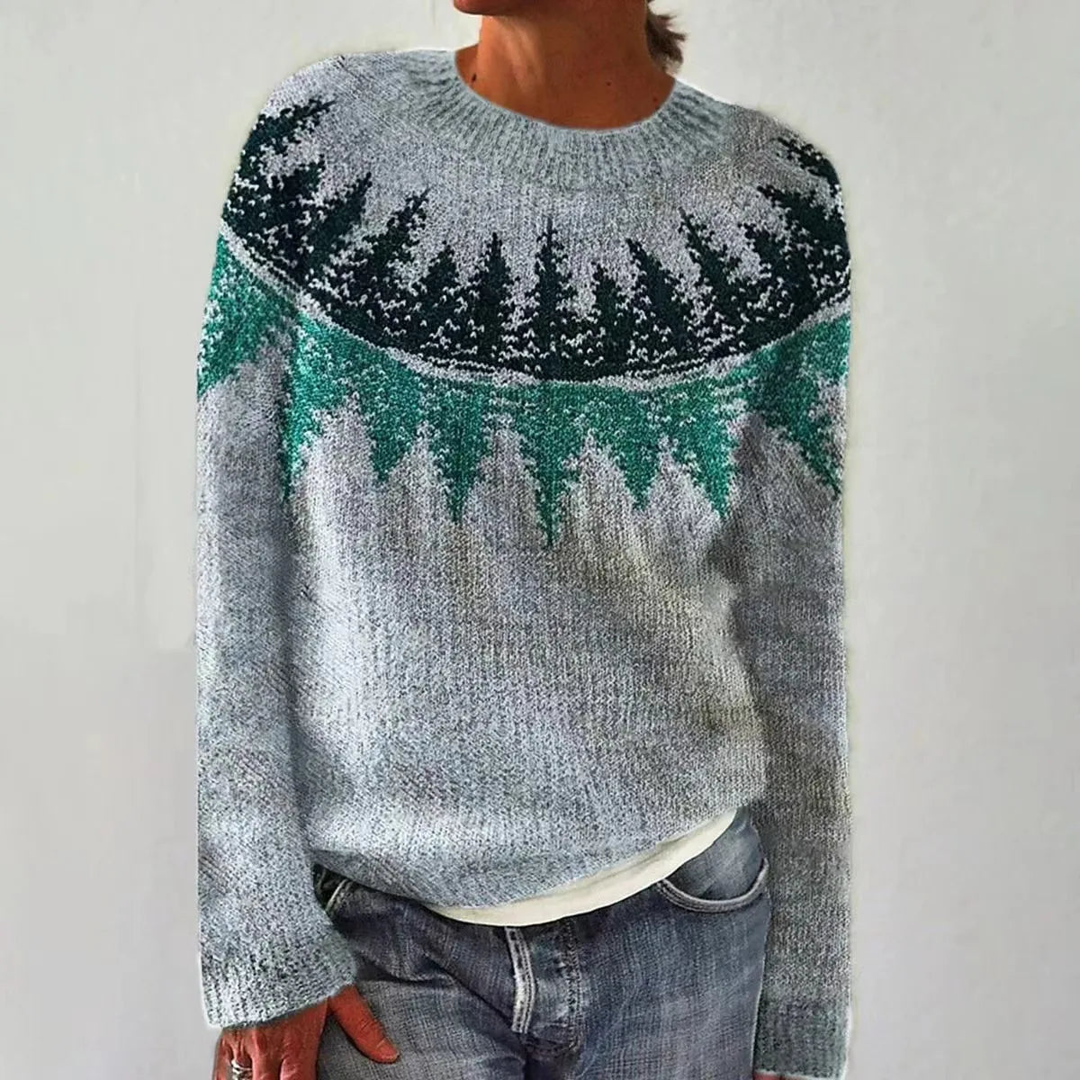 Fashionable Soft Knit Sweater