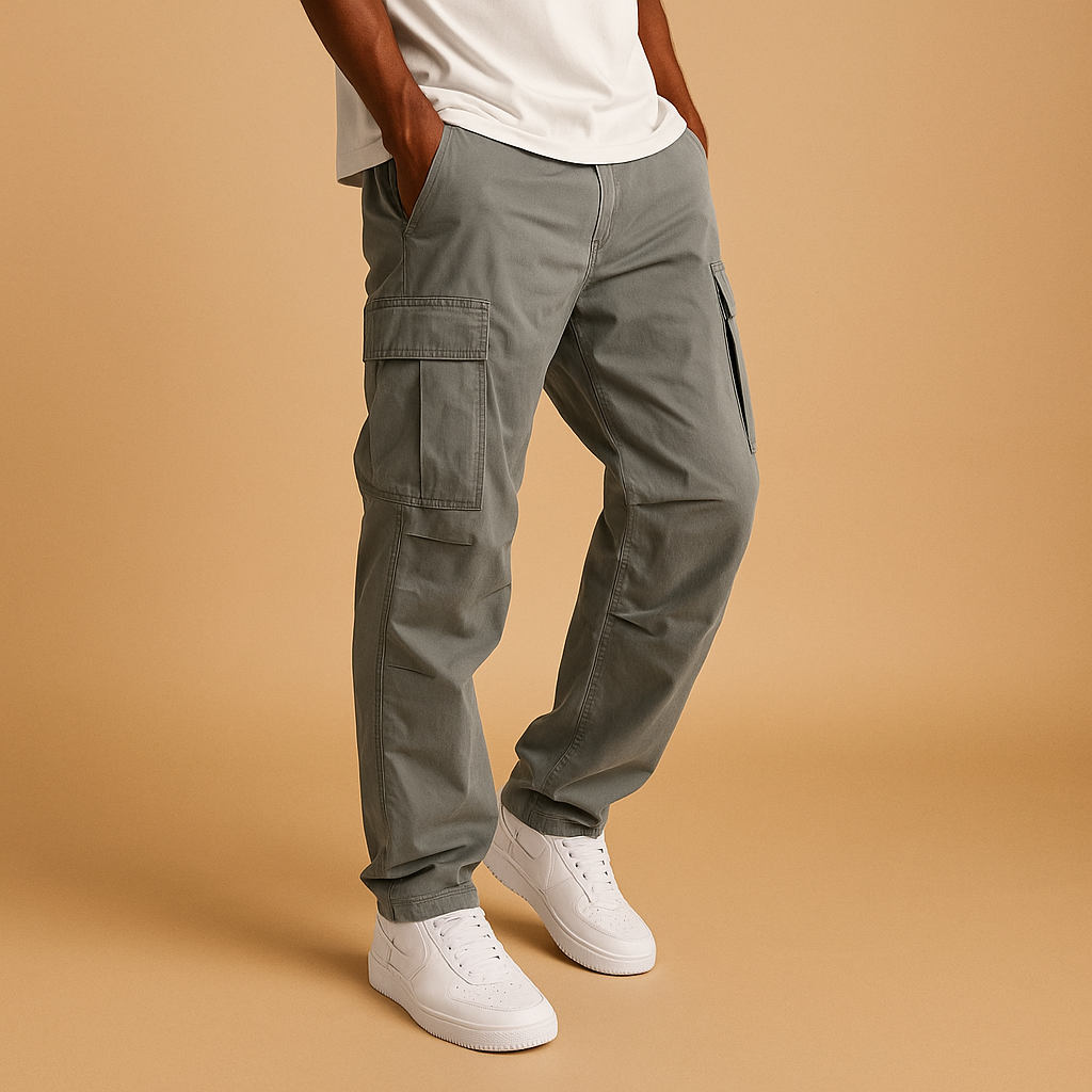 Men's Cargo Pants With Multiple Pockets