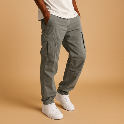 Men's Cargo Pants With Multiple Pockets