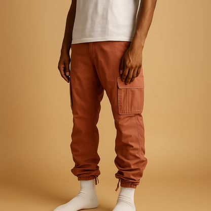 Men's Cargo Pants With Multiple Pockets