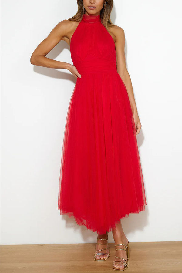 Women's Tulle Wedding Guest Dress
