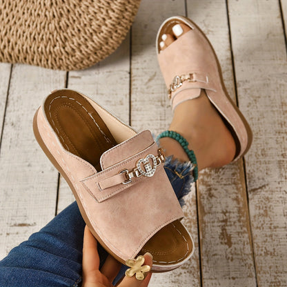 Women's Flat Adjustable Sandals - VibreMode