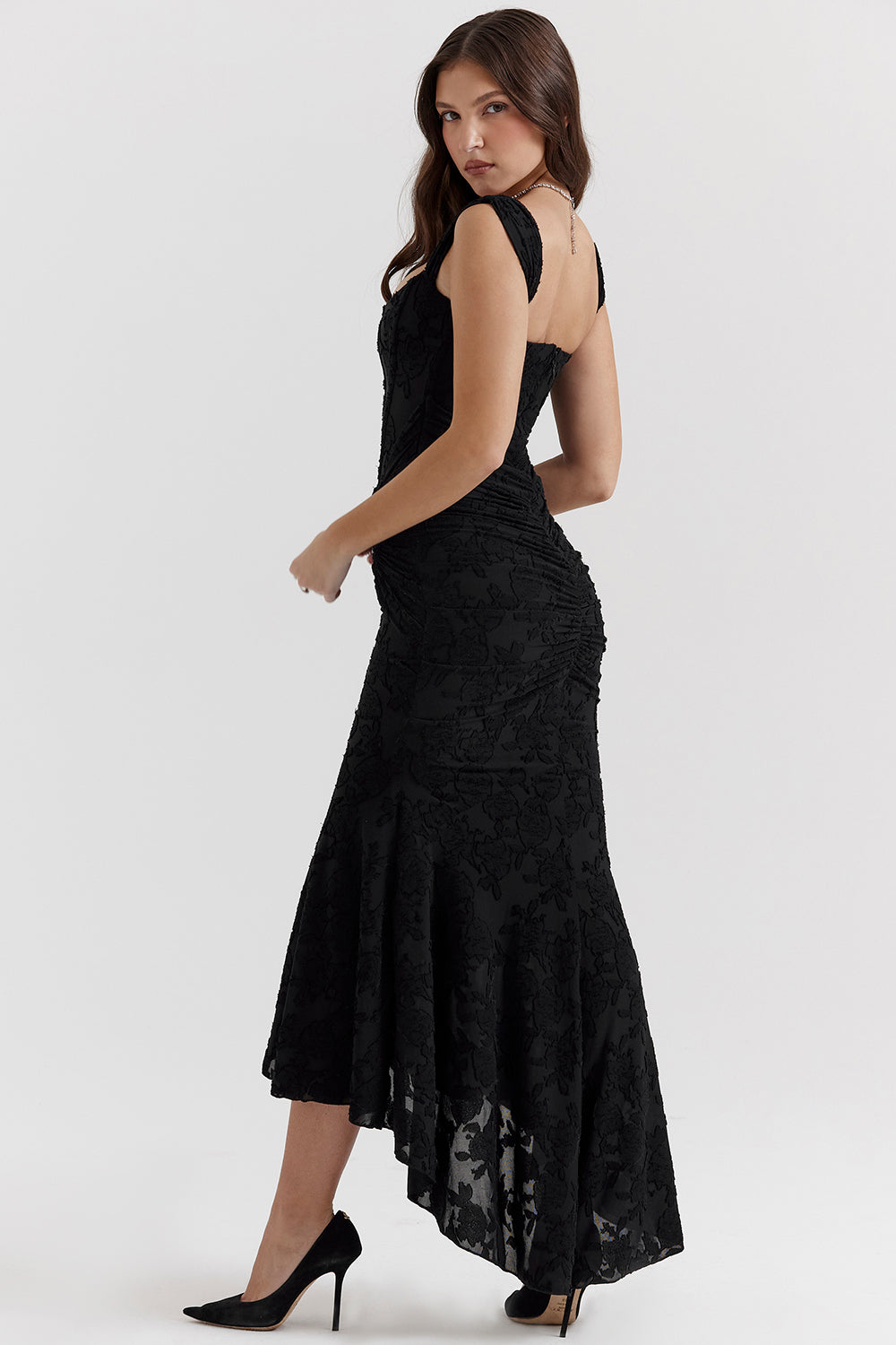 Elegant Ladies Lace Fit Bodycon Party Dress