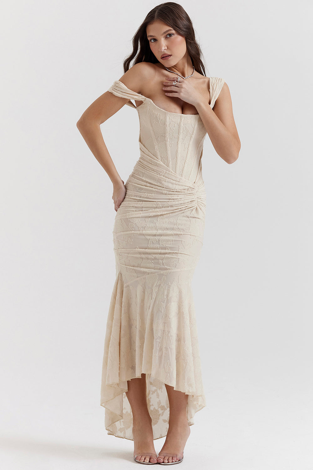Women's Lace Bodycon Evening Dress