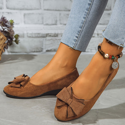 Image of Christy | Women's Slip-On Wedge Shoes