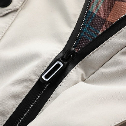 Men's Hooded Winter Jacket Multiple Pockets
