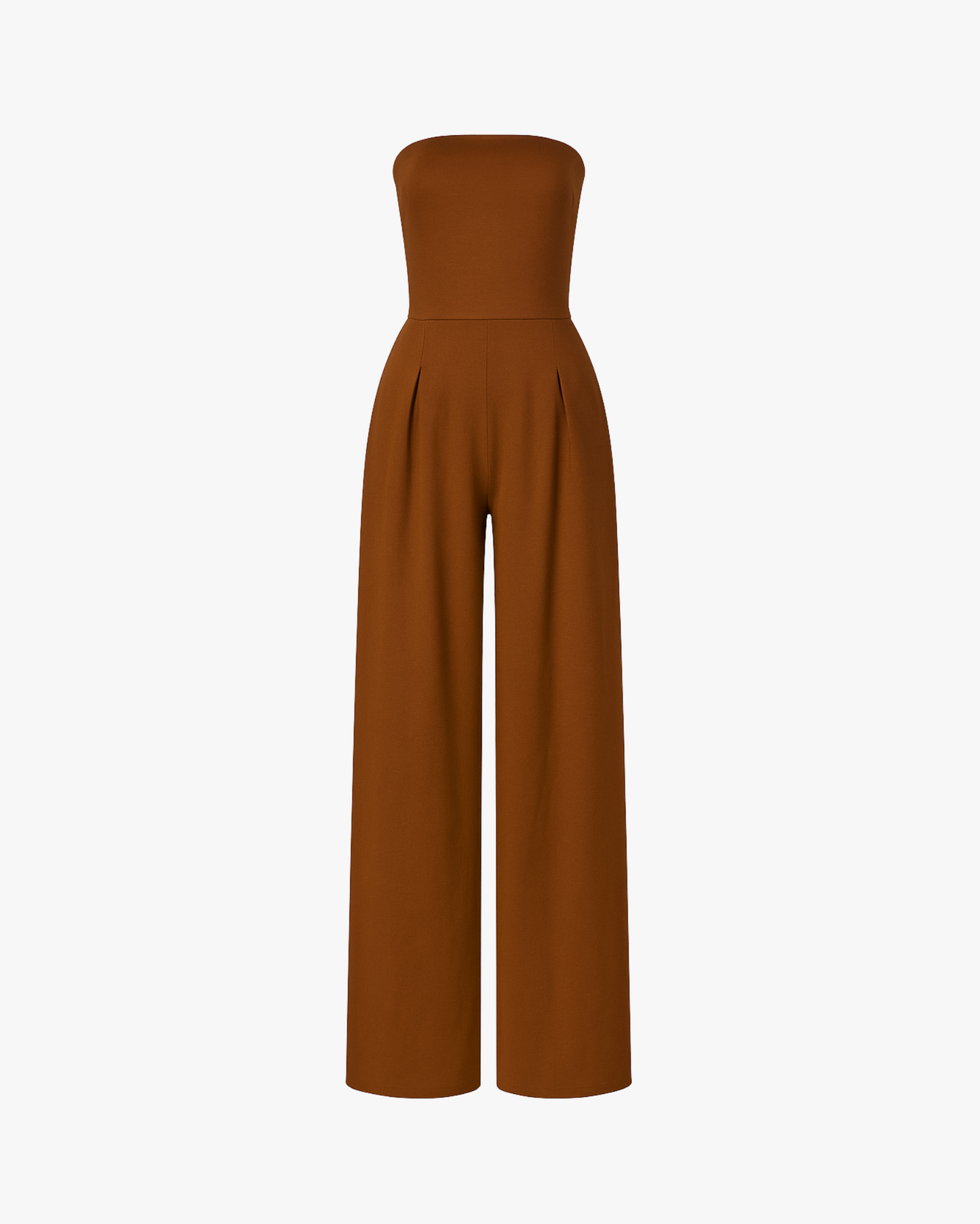 Image of Courtney | Women's Strapless Wide Leg Jumpsuit