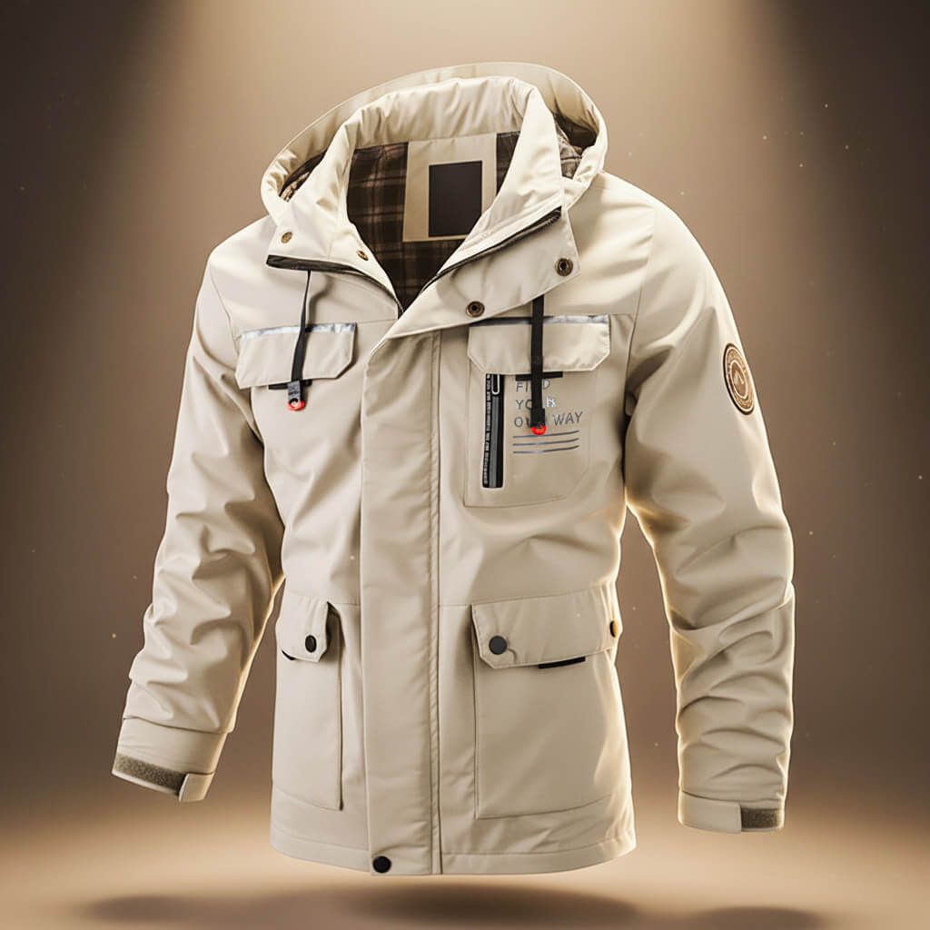 Waterproof Insulated Parka Coat - VibreMode