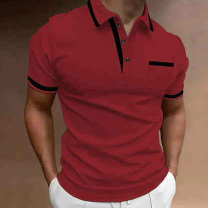 Men's Polo Shirt Versatile Cotton