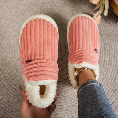 Women's Open Back Slippers Slip On Design