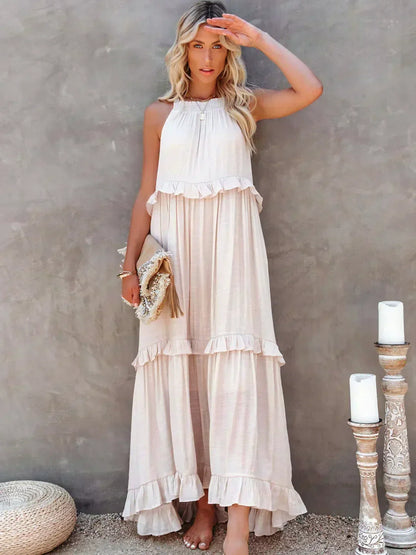 Elegant Women's Heather Dress - VibreMode