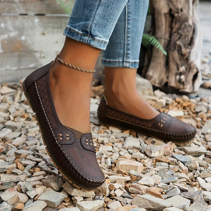 Women's Low Cut Loafers Closed Toe