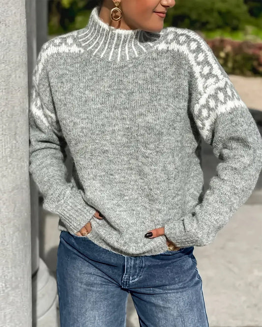 Cozy Women's Cold Weather Sweater - VibreMode
