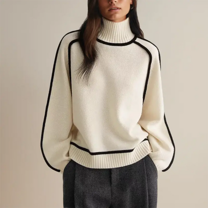 Women's Fine Wool Turtleneck Sweater