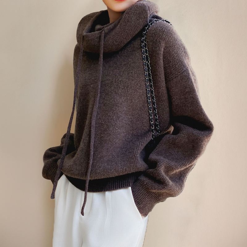 Soft Warm Crew Neck Women's Sweater