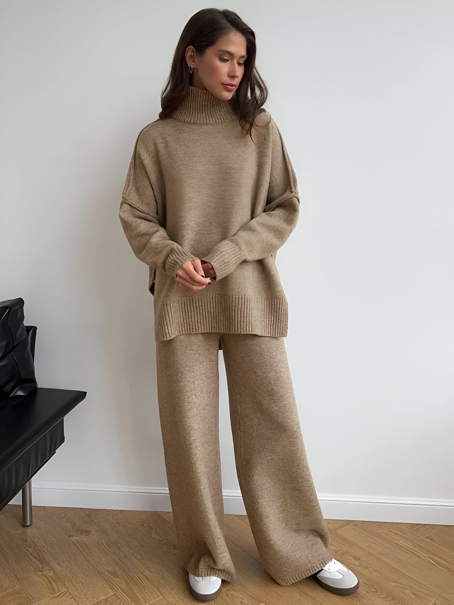 Women's Turtleneck Sweater Long Sleeve
