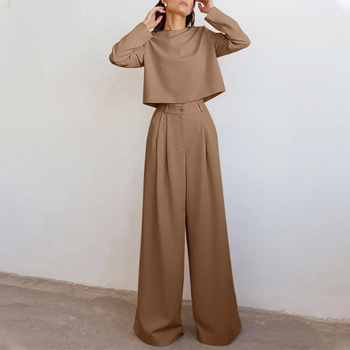 Women's Long Sleeve Pants Set