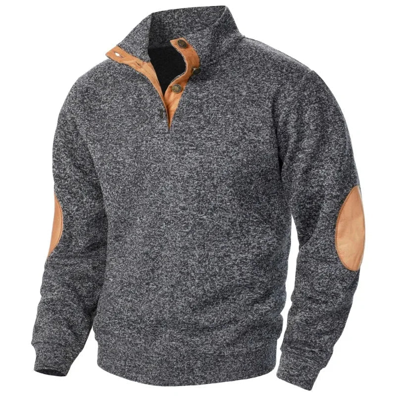 Men's V-Neck Sweatshirt Casual Outdoor