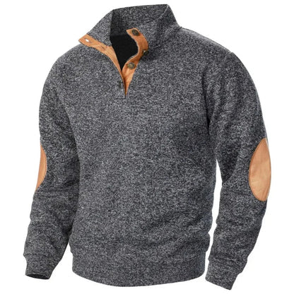 Men's V-Neck Sweatshirt Casual Outdoor