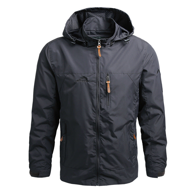 Image of Dave | Men's Hooded Full Zip Jacket