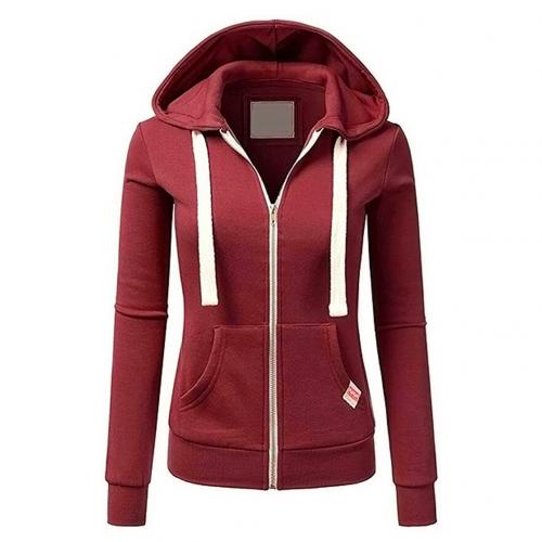 Women's Full Zip Fitted Hoodie - VibreMode
